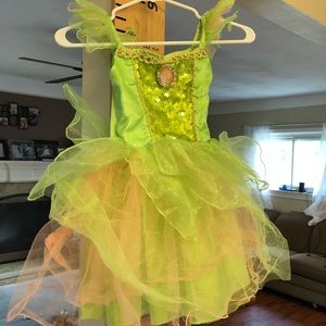 Tinkerbell costume with wings